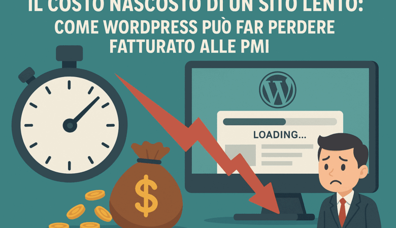 Il costo nascosto di un sito lento: come WordPress può far perdere fatturato alle PMI