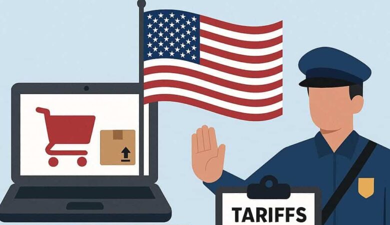 E-commerce verso gli USA, stop all’esenzione dazi sotto gli 800 dollari: cosa cambia davvero