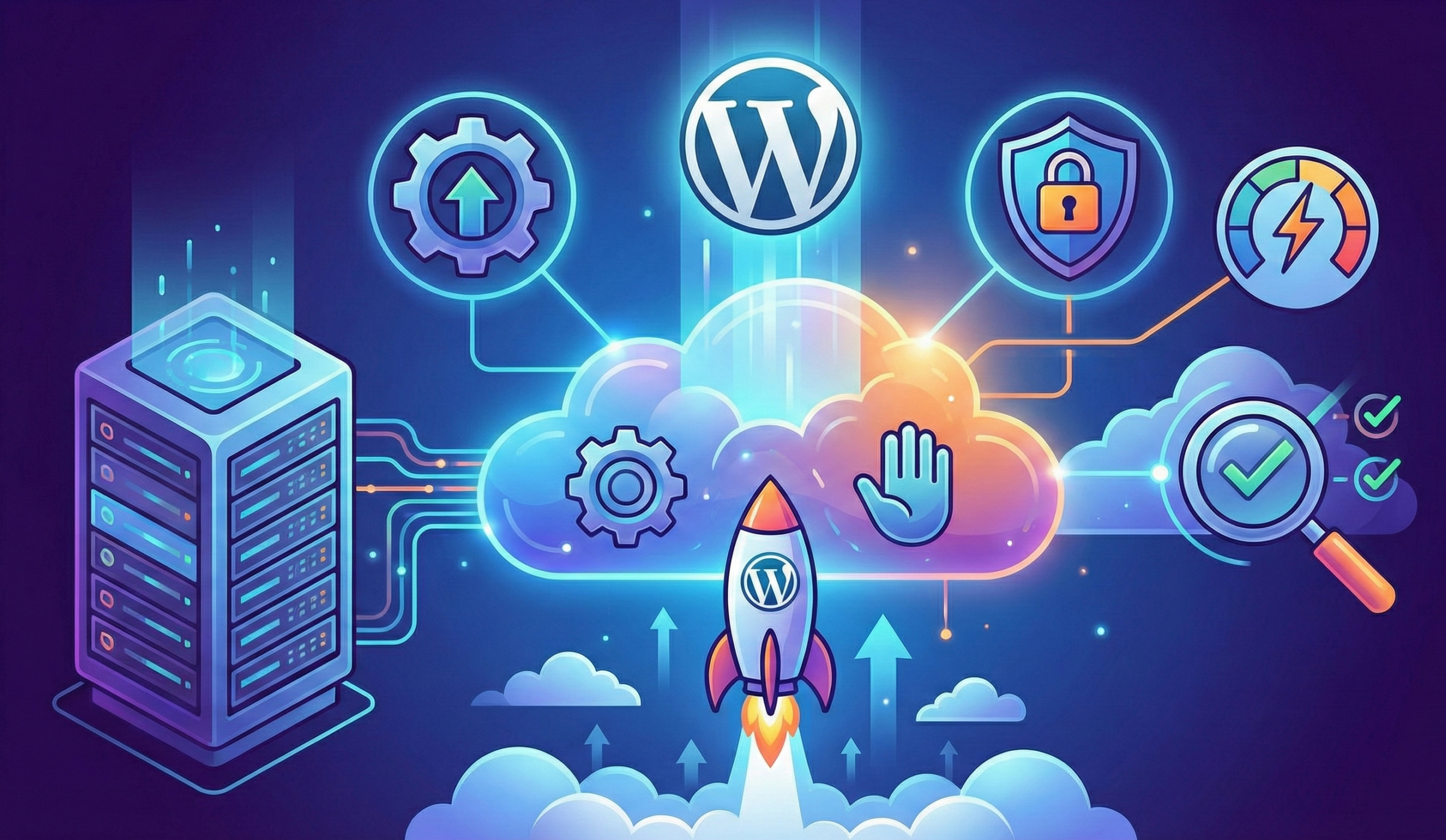 Potenzia il tuo piano con il nostro Cloud Gestito WORDPRESS - wp-planet