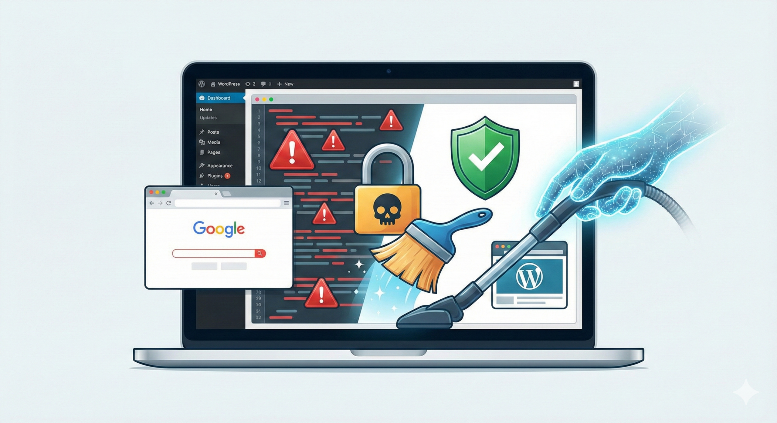 Sito WordPress Hackerato